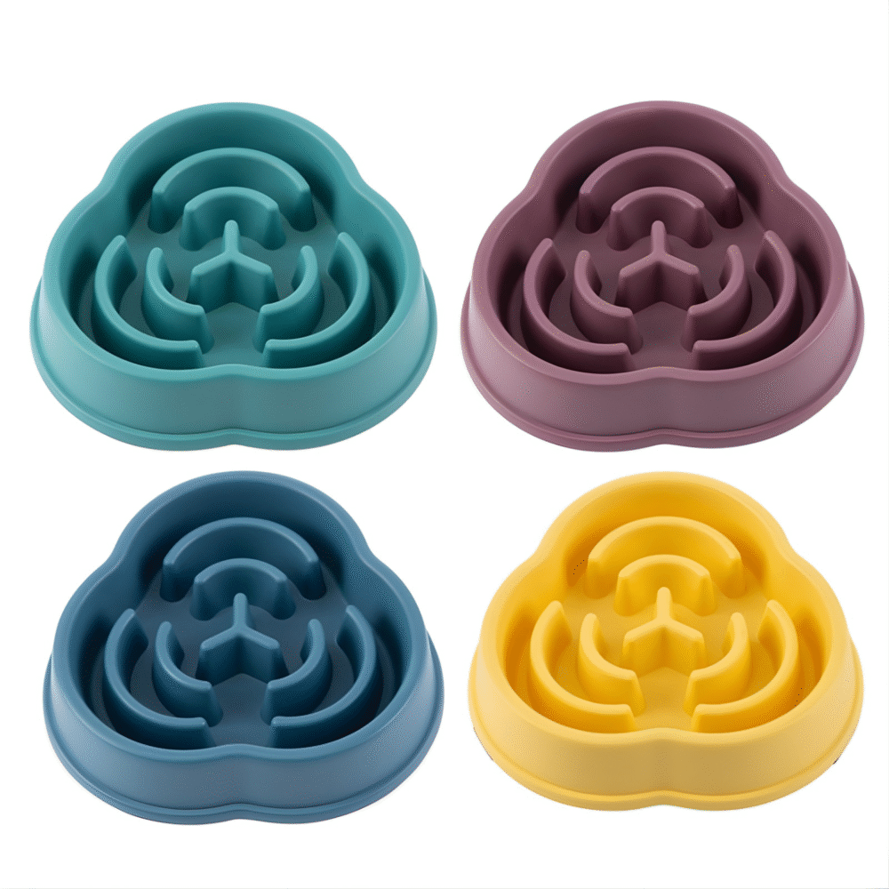 Anti-Choke Slow Feed Bowl