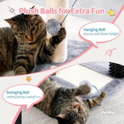 Mini 4-in-1 Cat Tower - Image 2