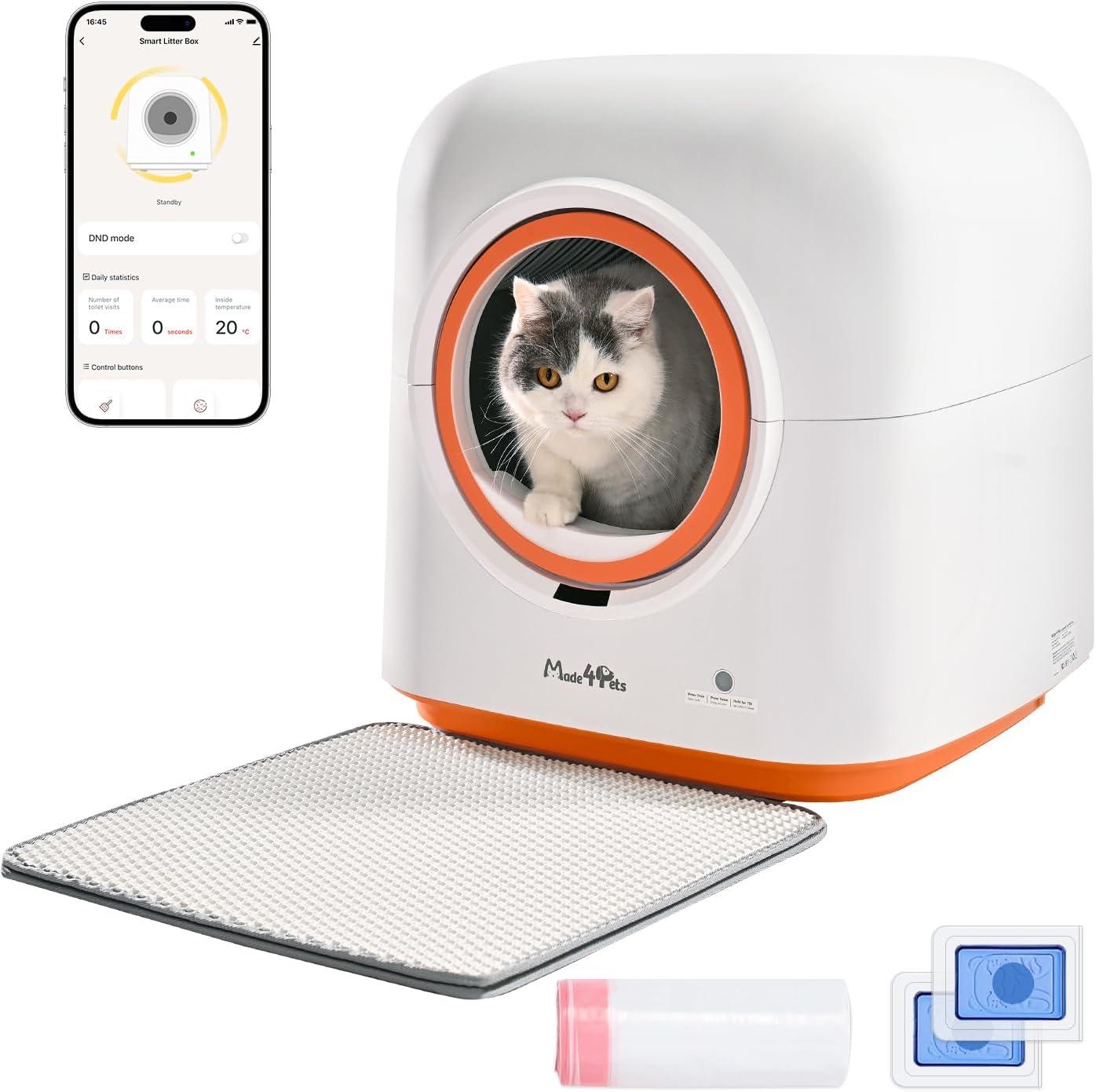Smart Automatic Cat Litter Box