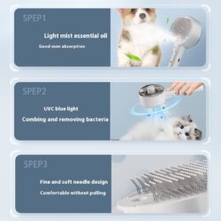 Steam Pet Grooming Brush - Image 2