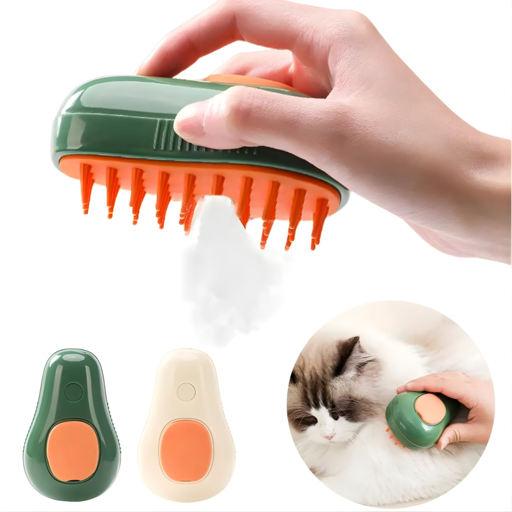 Steamy Avocado Pet Brush